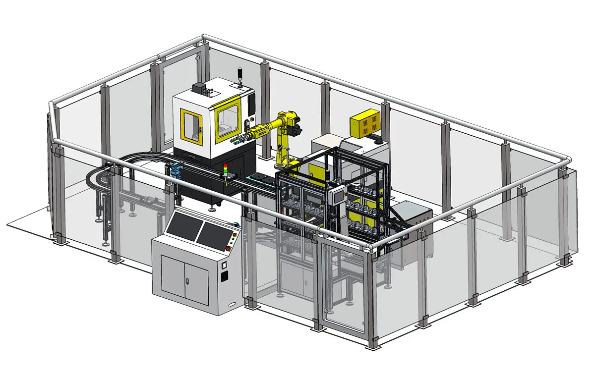 CIM4.0 Production Line model