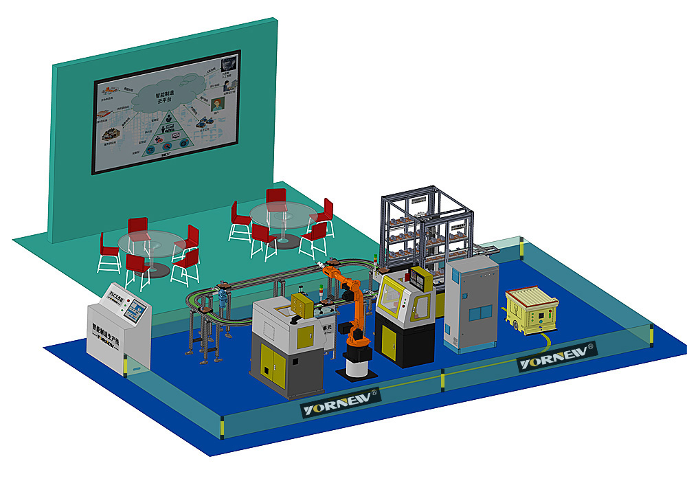 工業(yè)4.0智能制造生產(chǎn)線實訓系統(tǒng)